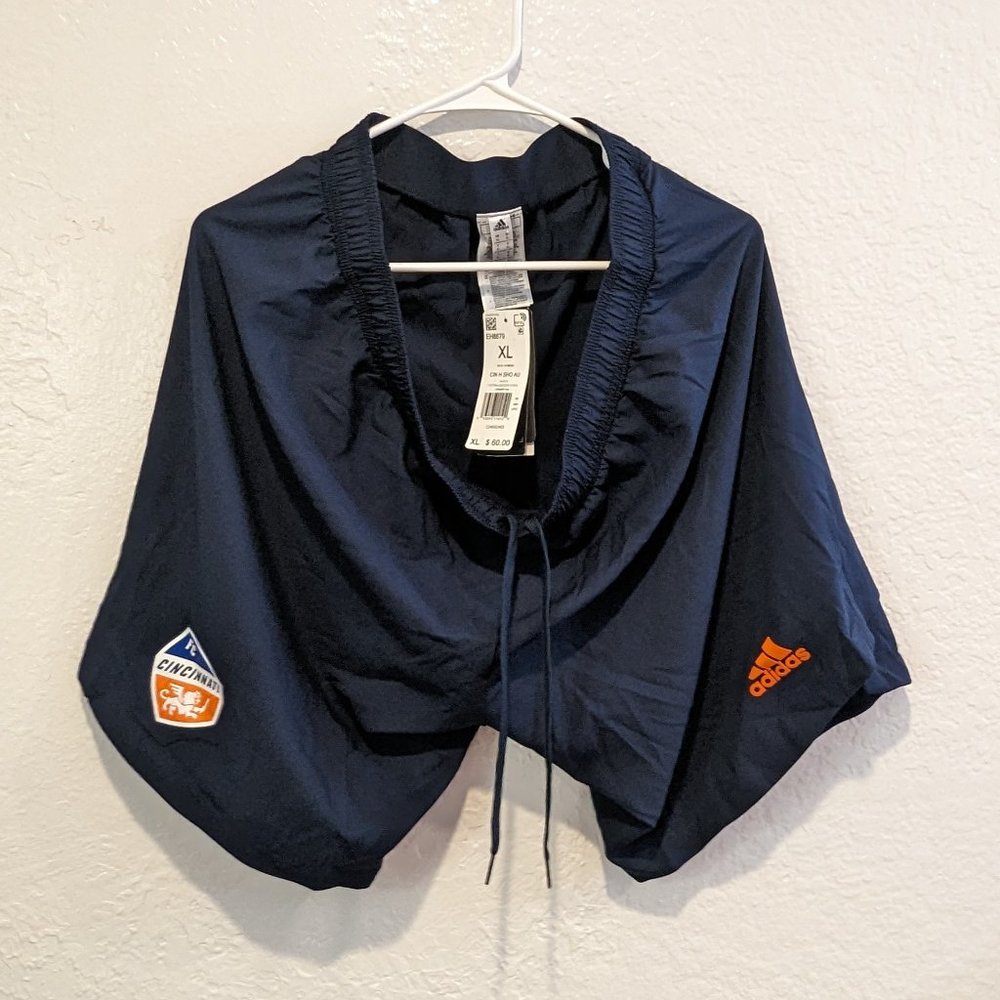 Adidas Cincinnati MLS Authentic Player Version Short Size XL
